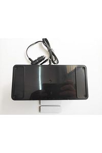 12 Volt Araç Içi Torpido Üstü Çift Fanlı Oto Vantilatör 360° Dönebilir ürün fotoğrafı