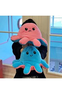 Mod Değiştiren Ahtapot Yastık Pembe Mavi ürün fotoğrafı