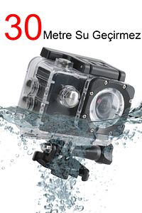 4k Ultra Hd 170 Derece Wifi Aksiyon Kamera 18 Aparatlı 4k 30 Fps 16 Mp. ürün fotoğrafı