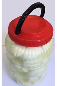 Örgü Peyniri 1 Kg Bidon. Köy Sütü Muhteşem  Lezzeti Direkt Çiftlikten Eritme Örgülü Peynir Aracısız ürün fotoğrafı