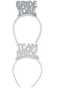 Bride To Be Partisi Seti (süs, 1 Kuşak, 10 Balon, 10 Dövme, 10 Taç)team Bride Bekarlığa Veda Konsept ürün fotoğrafı