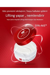 SYN-AKE Yılan Zehiri Peptidli Lifting Etkili Kolajen Göz Maskeleri 80 gr-60 adet ürün fotoğrafı