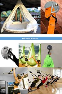 Trx Kum Torbası, Hamak, Air Yoga, 4d Pro, Duvar, Tavan Askı Aparatı ürün fotoğrafı