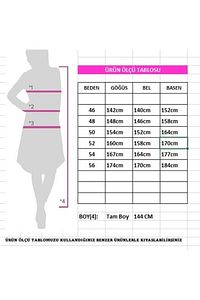 Büyük Beden Kot Yazlık Pardesü 55025 ürün fotoğrafı