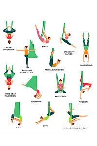 Yoga Fly Hamağı, Antigravity Askılı Yoga Denge Spor Aleti (turuncu) ürün fotoğrafı