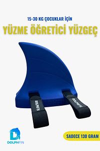Yüzme Öğretici Yüzgeç Mavi ürün fotoğrafı