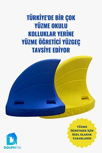 Yüzme Öğretici Yüzgeç Mavi ürün fotoğrafı