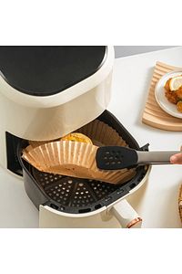 Airfryer Hava Fritözü  Philips Xiaomi Uyumlu Fritöz Pişirme Kağıdı 50 Adet 16cm Yuvarlak ürün fotoğrafı