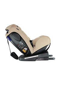 Ultimate 360 ° Dönebilir Yatabilir 0-36 Kg Deri Oto Koltuğu ISOFIX/SIP/LATCH Krem ürün fotoğrafı