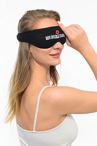 Unisex Yıkanabilir Pamuklu Uyku Maskesi Işık Önleyici Göz Bandı Beni Öpücükle Uyandır ürün fotoğrafı