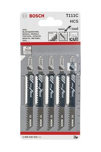T 111 C Basic For Wood 5'Li Dekupaj Testeresi Bıçağı ürün fotoğrafı