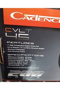 Cvlt 45 Tweeter ürün fotoğrafı