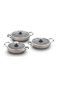 A1356 Zeta 6 Parça Omlet Set Bej ürün fotoğrafı