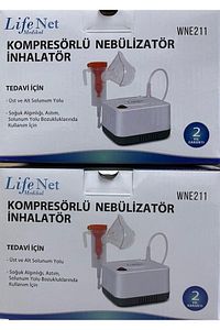Kompresörlü Nebulizatör Cihazı Buhar Makinası Wne211 ürün fotoğrafı