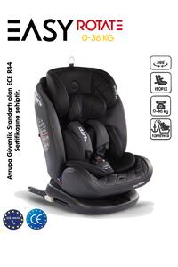 Easy Rotate 0-36 Kg Isofixli Ece R44 Oto Koltuğu ürün fotoğrafı