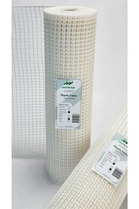 Plastik Dekoratif Bahçe Çiti / Balkon Filesi / Kedi Filesi / Çocuk Güvenlik Filesi Beyaz 1mt*5mt ürün fotoğrafı