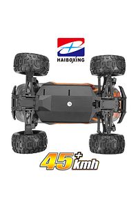 Haıboxıng Rc Uzaktan Kumandalı Model Araba 1/16 4wd Fırçasız Brushless 45 Km/h Sürat Off-road Sarı ürün fotoğrafı