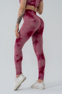 Push-up Detaylı Toparlacı Spor Batik Tayt ürün fotoğrafı