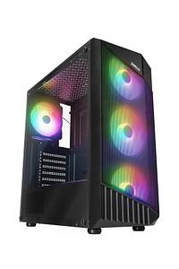 Montreal 4x120mm RGB Fanlı Mesh Panel Mid-Tower Gaming Oyuncu Bilgisayar Kasası ürün fotoğrafı