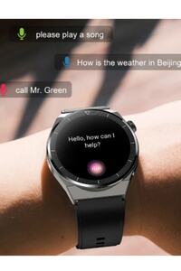 GT3 Max Smart watch Tam Ekran Akıllı Saat 1.45' 44mm 3 Kordonlu Siri Nfc Gps Ios ve Android Uyumlu ürün fotoğrafı