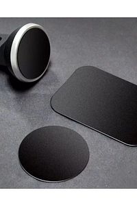 2adet Telefon Araç Içi Tutucu Stant Metal Plaka Magnetic Mıknatıslı Tutucular Için Metal Saç Seti 3m ürün fotoğrafı