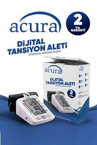 Ac-433 Tam Otomatik Elektronik Üst Koldan Ölçer Tansiyon Aleti 99 Ölçüm Hafızalı ürün fotoğrafı