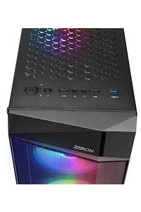 Montreal 4x120mm RGB Fanlı Mesh Panel Mid-Tower Gaming Oyuncu Bilgisayar Kasası ürün fotoğrafı