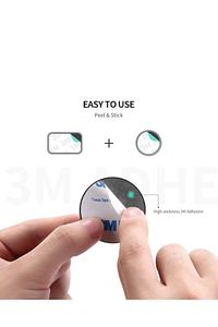 2adet Telefon Araç Içi Tutucu Stant Metal Plaka Magnetic Mıknatıslı Tutucular Için Metal Saç Seti 3m ürün fotoğrafı