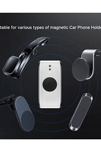 2adet Telefon Araç Içi Tutucu Stant Metal Plaka Magnetic Mıknatıslı Tutucular Için Metal Saç Seti 3m ürün fotoğrafı