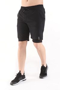 Erkek Running Hızlı Kuruma Micropoly Antrenman Halısaha Fitness Kısa Taytlı Outdoor Şort ürün fotoğrafı
