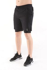 Erkek Running Hızlı Kuruma Micropoly Antrenman Halısaha Fitness Kısa Taytlı Outdoor Şort ürün fotoğrafı