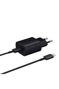 Samsung Hızlı Şarj Aleti, Usb Type C (25W) Type A Kablo Dahil Huawei Xiaomi Oppo Ipad Macbook Uyumlu ürün fotoğrafı