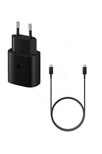 Samsung Hızlı Şarj Aleti, Usb Type C (25W) Type A Kablo Dahil Huawei Xiaomi Oppo Ipad Macbook Uyumlu ürün fotoğrafı