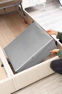 Büyük Boy Baza Altı Antrasit Hurç 62 X 46 X 22 Cm Klasik ürün fotoğrafı