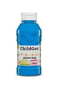 Süper Yıkanabilir 3x350 ml parmak boya ve tuval seti - ponpon ürün fotoğrafı