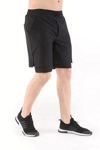 Erkek Running Hızlı Kuruma Micropoly Antrenman Halısaha Fitness Kısa Taytlı Outdoor Şort ürün fotoğrafı