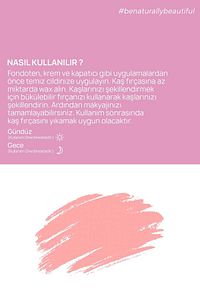 Kaş Şekillendirici & Sabitleyici Wax E Vitamini Glycerin Hint Yağı 50 ml ürün fotoğrafı