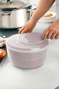 Pudra Renk Salata Ve Sebze Kurutucu 5 Litre ürün fotoğrafı