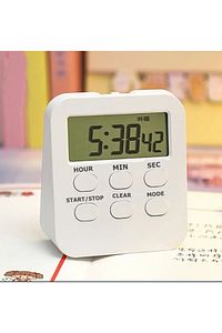 Gmn-1288 Kronometreli Ders Çalışma Saati 24 Saat Geri Sayım Cihazı Alarmlı Çalar Saat Mıknatıslı ürün fotoğrafı