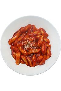 Tteokbokki Kore Pirinç Keki 1 kg ürün fotoğrafı