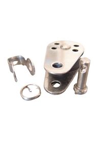 Paslanmaz Krom Tekli Makara. Tekne Güverte Makarası. 6mm ürün fotoğrafı