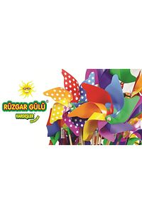 Rüzgar Gülü Kardeşler 14cm ürün fotoğrafı