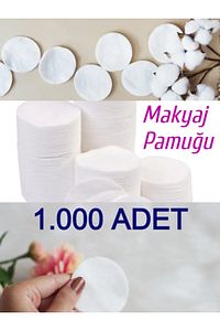 1000 Adet Makyaj Temizleme Pamuğu Makyaj Pedi Pamuk ürün fotoğrafı