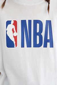 Fit Nba Oversize Fit Bisiklet Yaka Kısa Kollu Örme Tişört ürün fotoğrafı