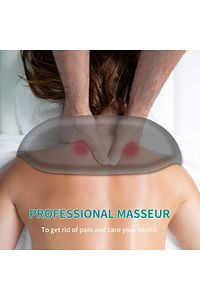 ERG-708 Kneading Ovmalı Isıtmalı Masaj Yastığı Boyun, Omuz, Sırt Masaj Aleti ürün fotoğrafı