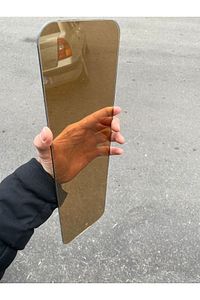 Tofaş Hayalet Gösterge Camı - Gold - Kalın Aynalı Cam ürün fotoğrafı