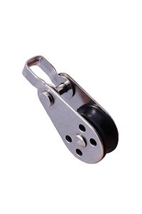 Paslanmaz Krom Tekli Makara. Tekne Güverte Makarası. 6mm ürün fotoğrafı