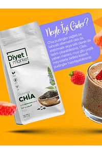 Glütensiz Chia Tohumu 250 Gr ürün fotoğrafı
