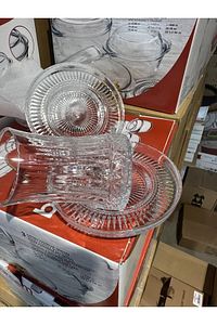 Tasarım Cam Yeni Trend 6lı Çay Tabağı Çay Tabagı ürün fotoğrafı