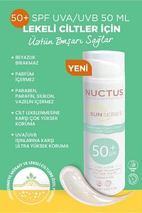 Güneş Kremi 50+ Spf Uva/uvb 50 Ml Lekeli Ciltler Için ürün fotoğrafı